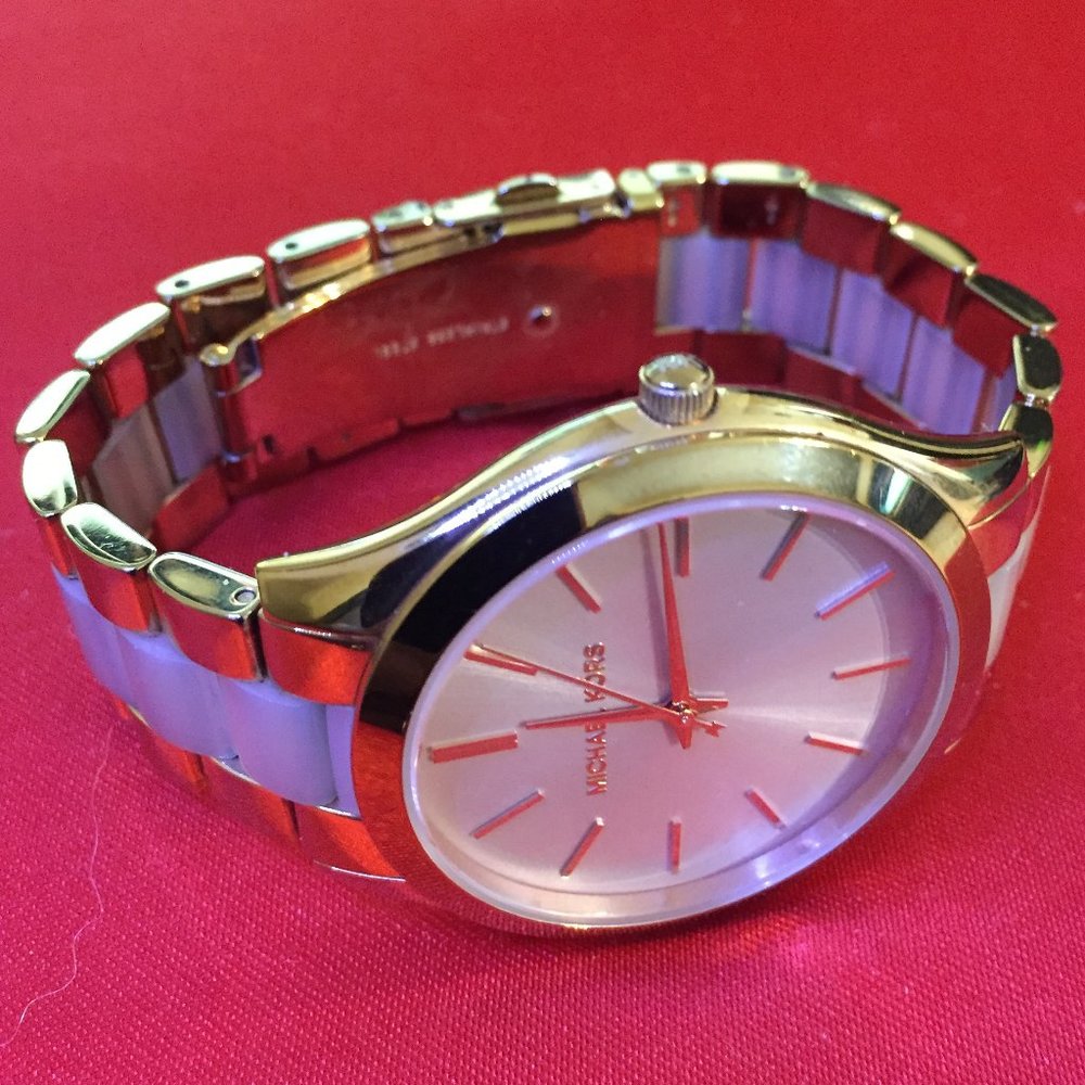 Michael Kors Women's Slim Runway Watch - Picture 2 of 4
